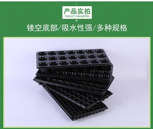 育苗盘加厚耐用多肉育苗穴盘芽苗菜平盘林木多规格尺寸种植盘育苗杯